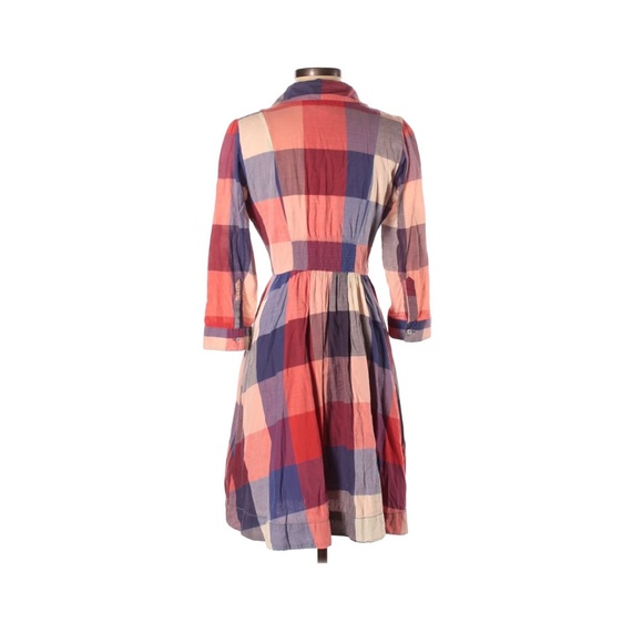 Moulinette Soeurs Reed red shirtdress - Picture 4 of 5